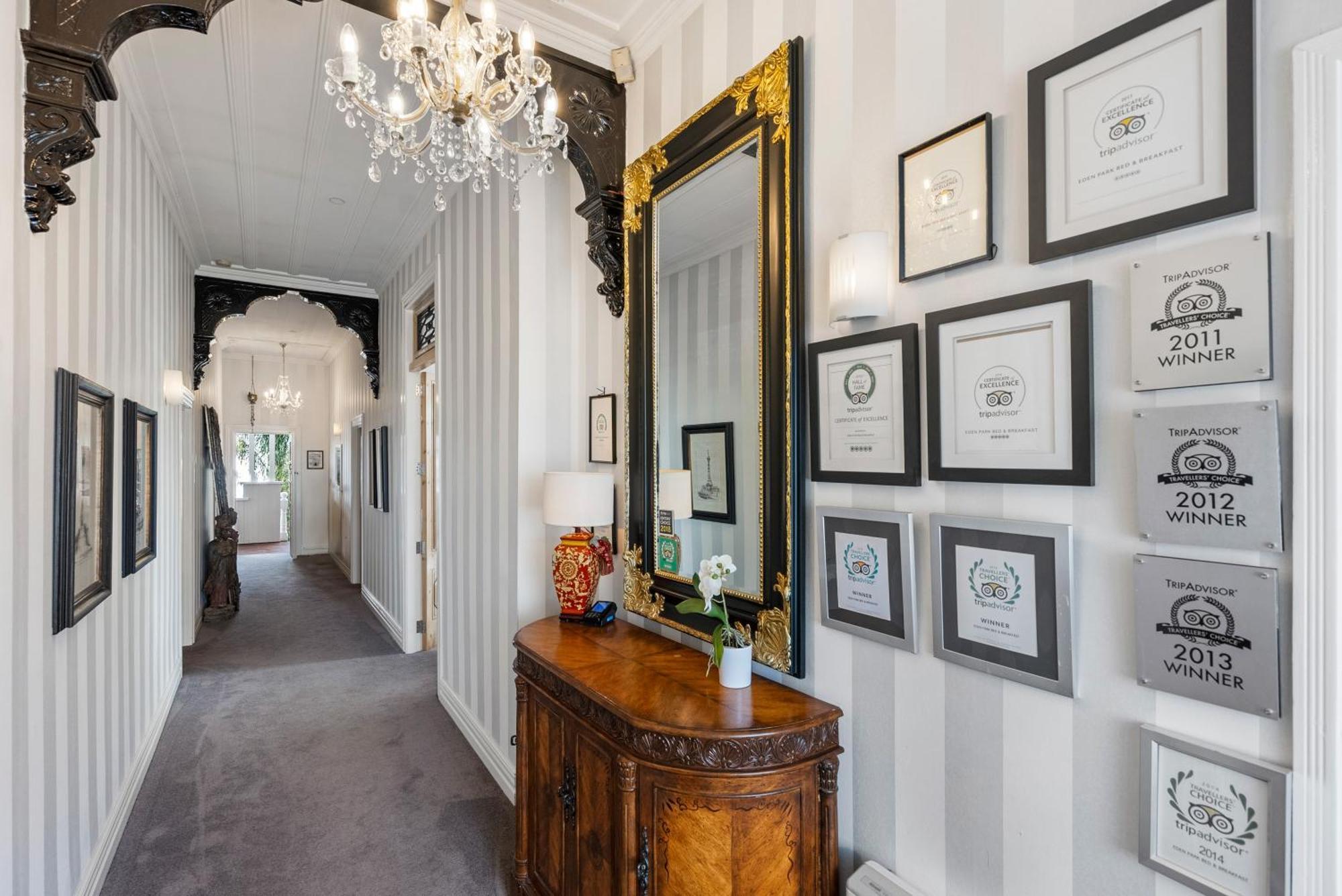 Eden Park Bed And Breakfast Inn 오클랜드 외부 사진