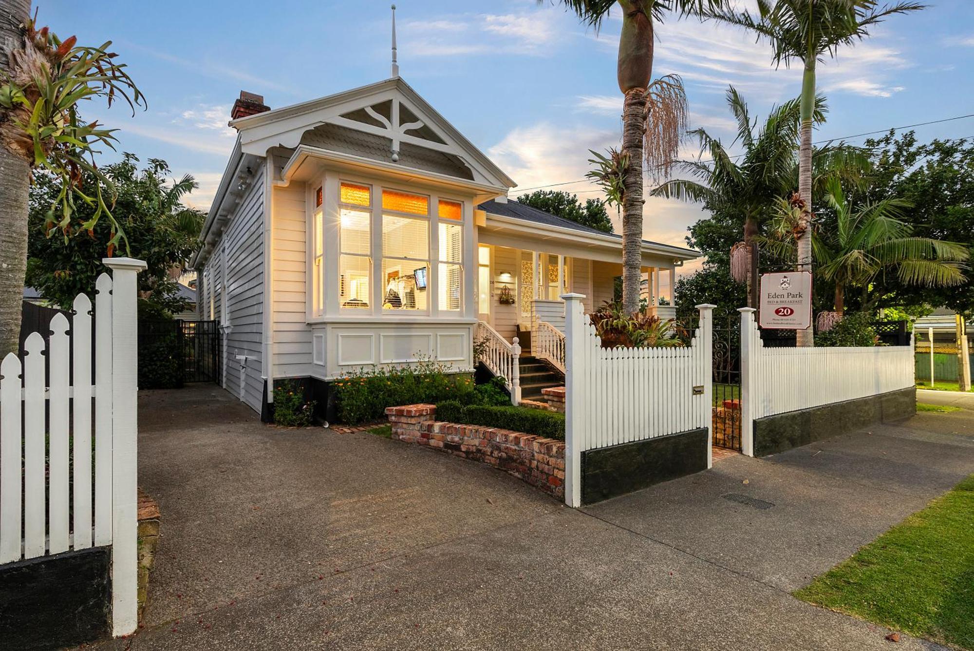 Eden Park Bed And Breakfast Inn 오클랜드 외부 사진